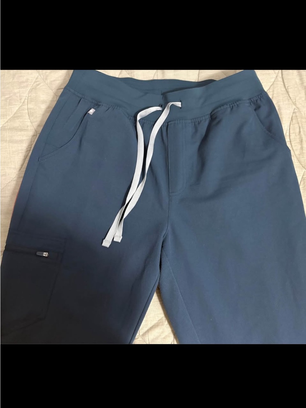 Figs Dark Harbor High Waisted Jogger Scrub Panta